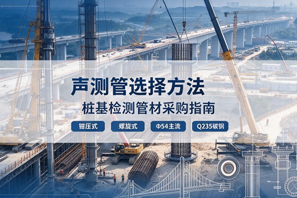 谯城声测管选型标准