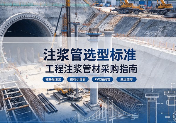 谯城注浆管选型标准